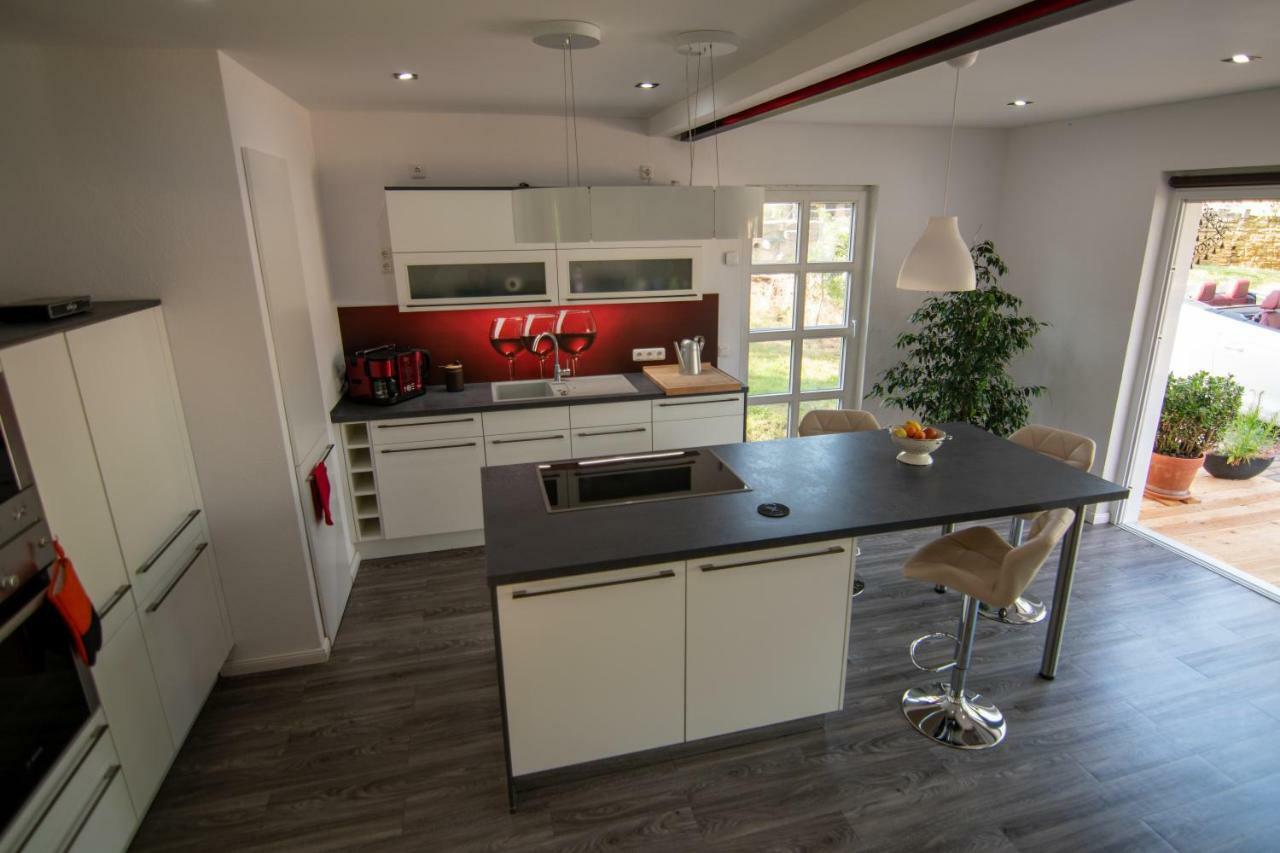 Ferienhaus Goermer Mit Wasserbett Schmölln Exteriér fotografie